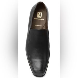 Bruno Magli Black Leather Pitto Loafer; a comfort like no other